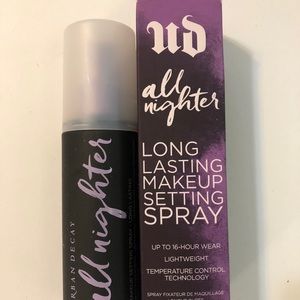 NWT. Urban Decay All Nighter Spray